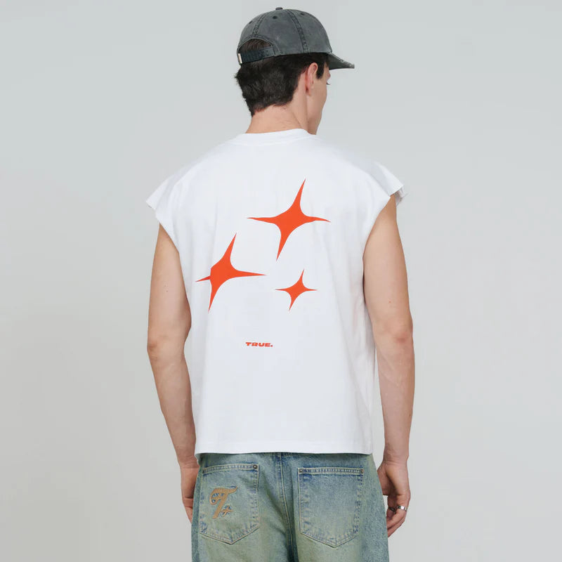 T-Shirt Sin Mangas Intuition Blanca