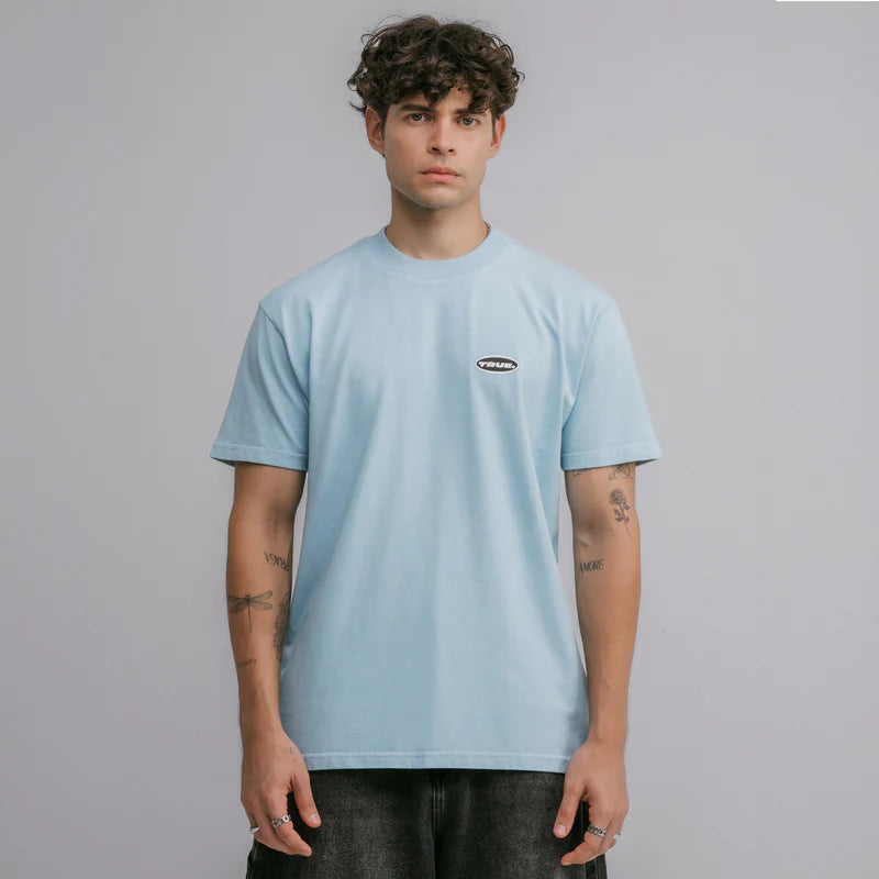 T-Shirt Moonlight Regular Azul Pastel