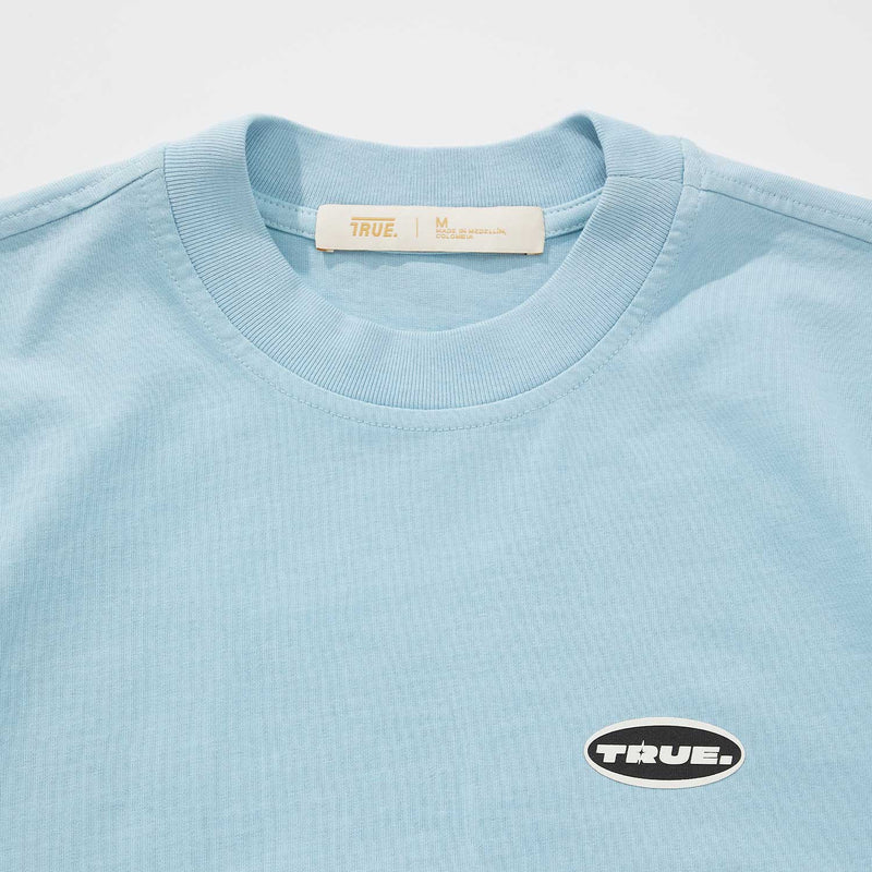 T-Shirt Moonlight Regular Azul Pastel
