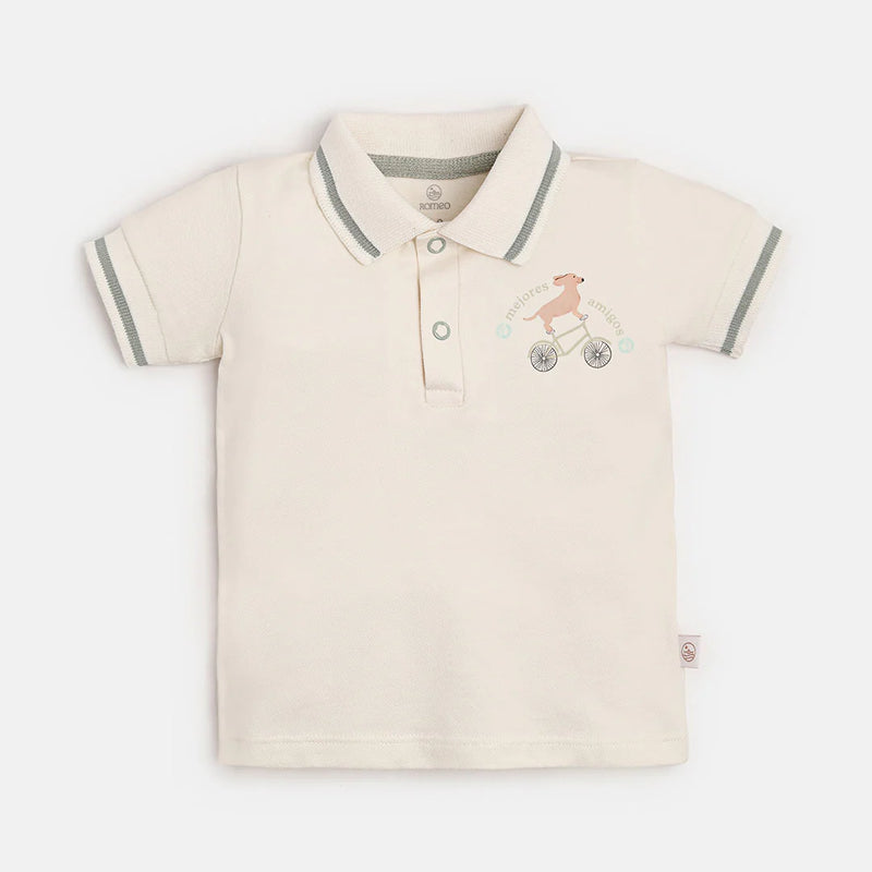 T-Shirt Polo Mejores Amigos