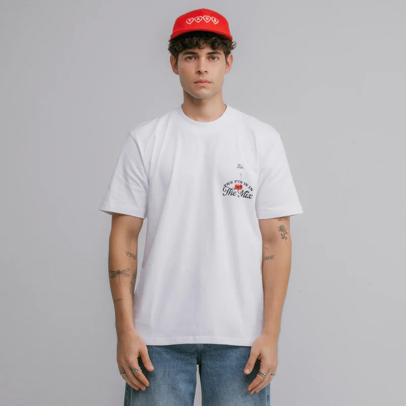 T-Shirt True X Smirnoff Mix Blanca