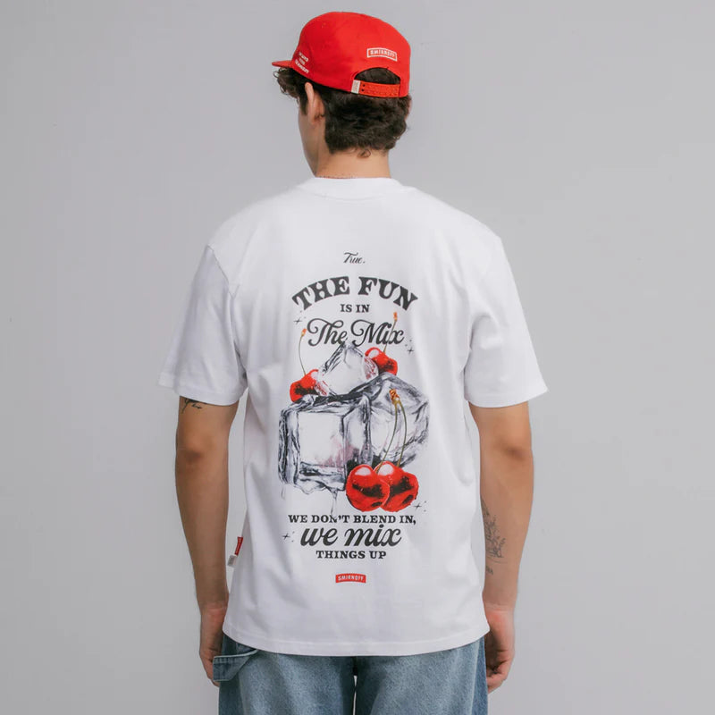 T-Shirt True X Smirnoff Mix Blanca
