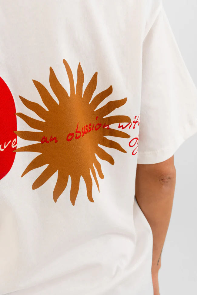 T-Shirt Sabbia Oversized