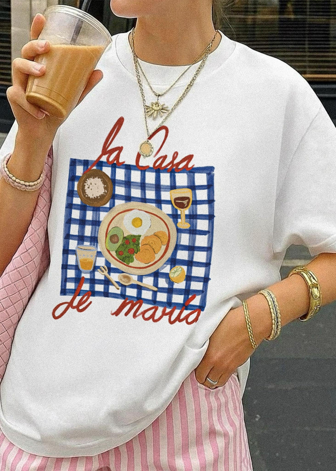 T-Shirt Maria La Latina MATILDA T-SHIRT Malva CO