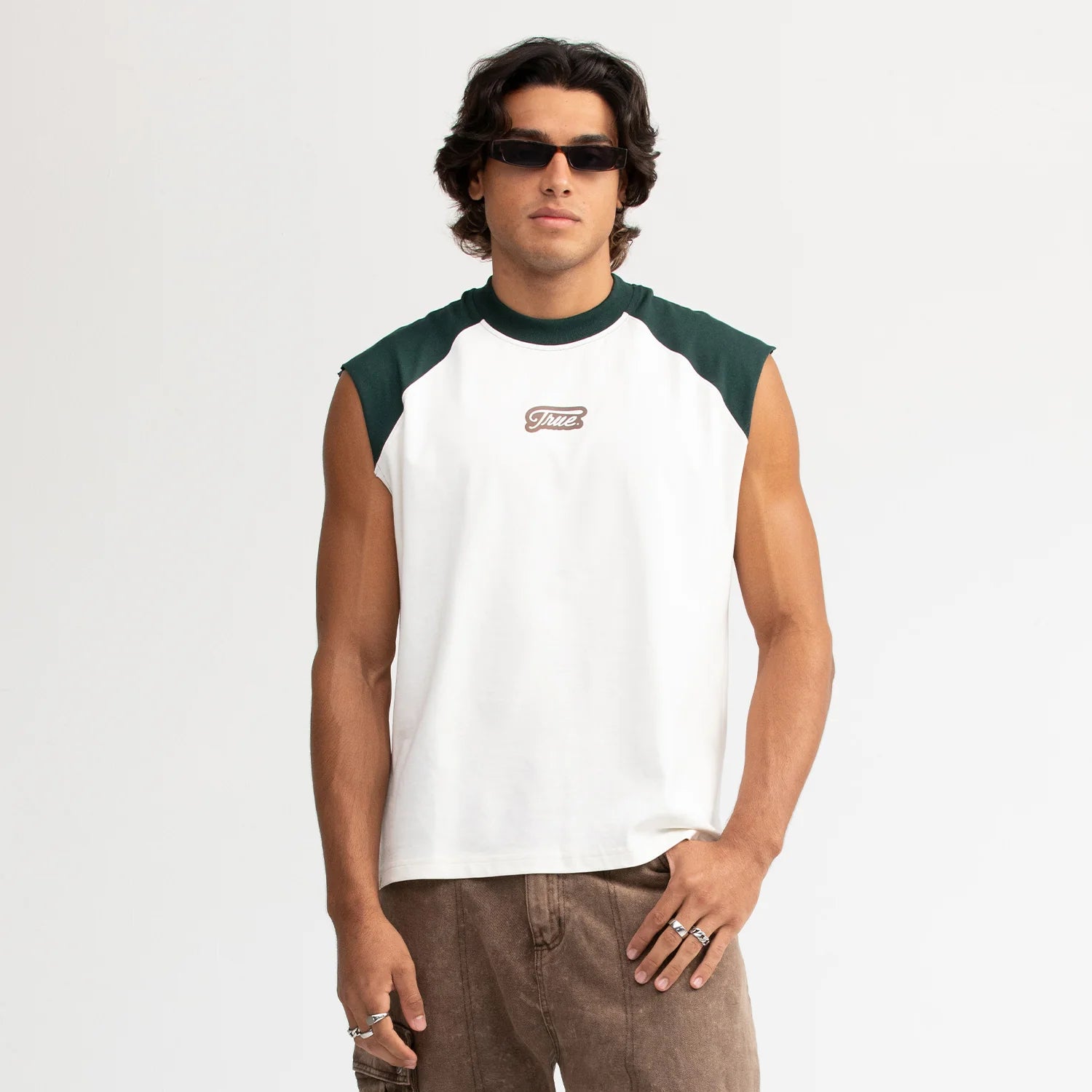 T-Shirt Interlude Sleeveless Raglan Hombre