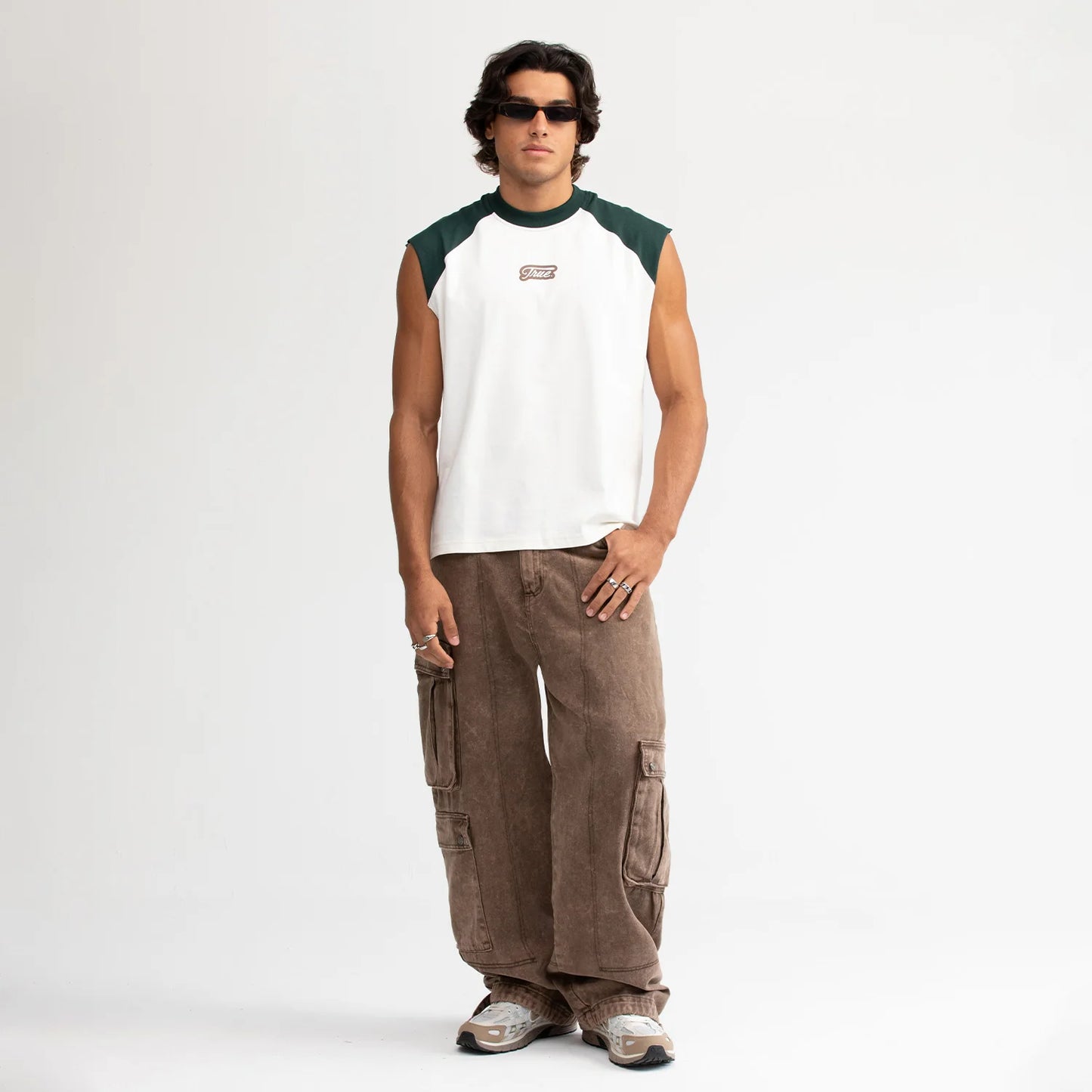 T-Shirt Interlude Sleeveless Raglan Hombre
