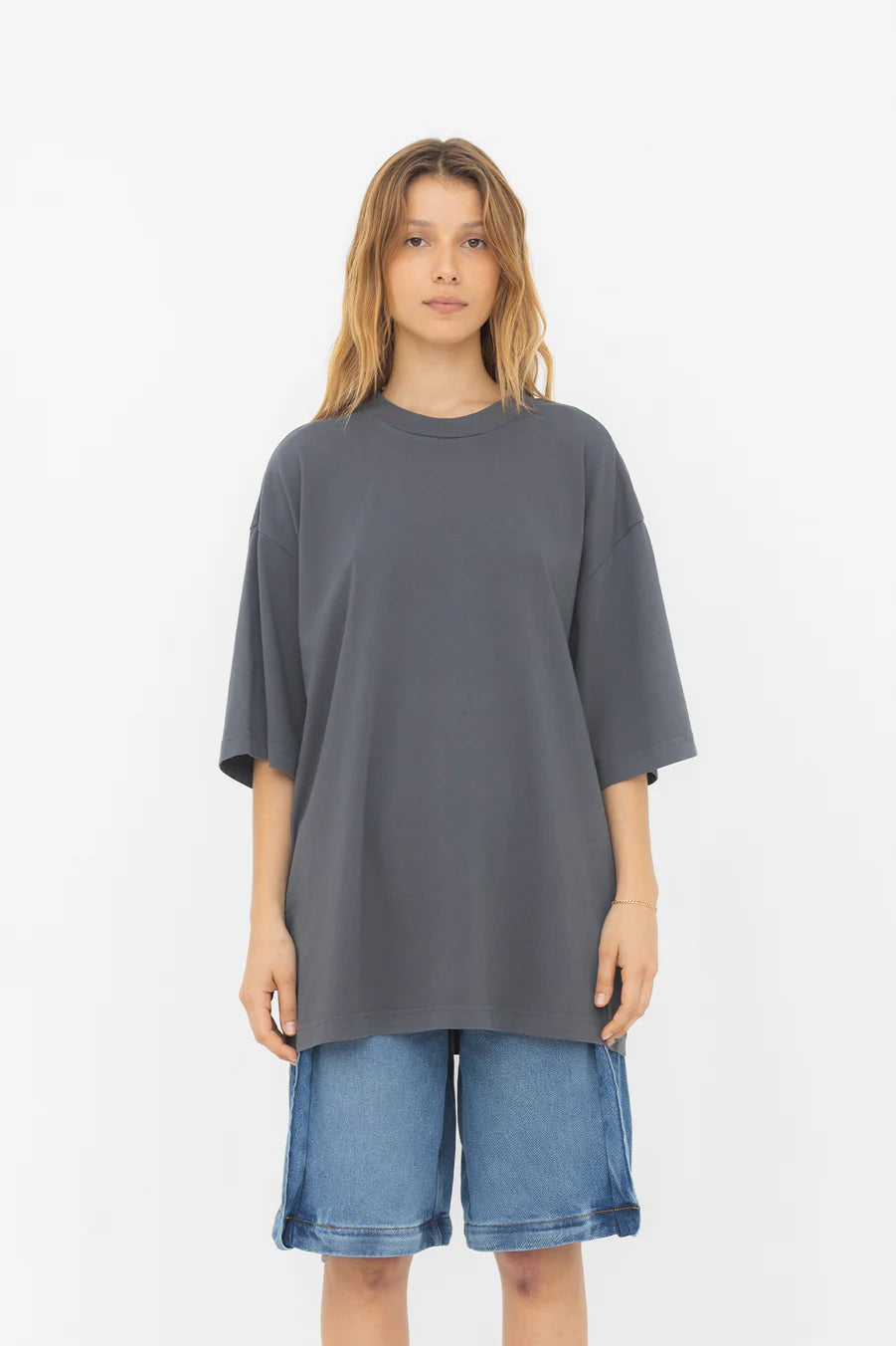 T-Shirt The Block Gris