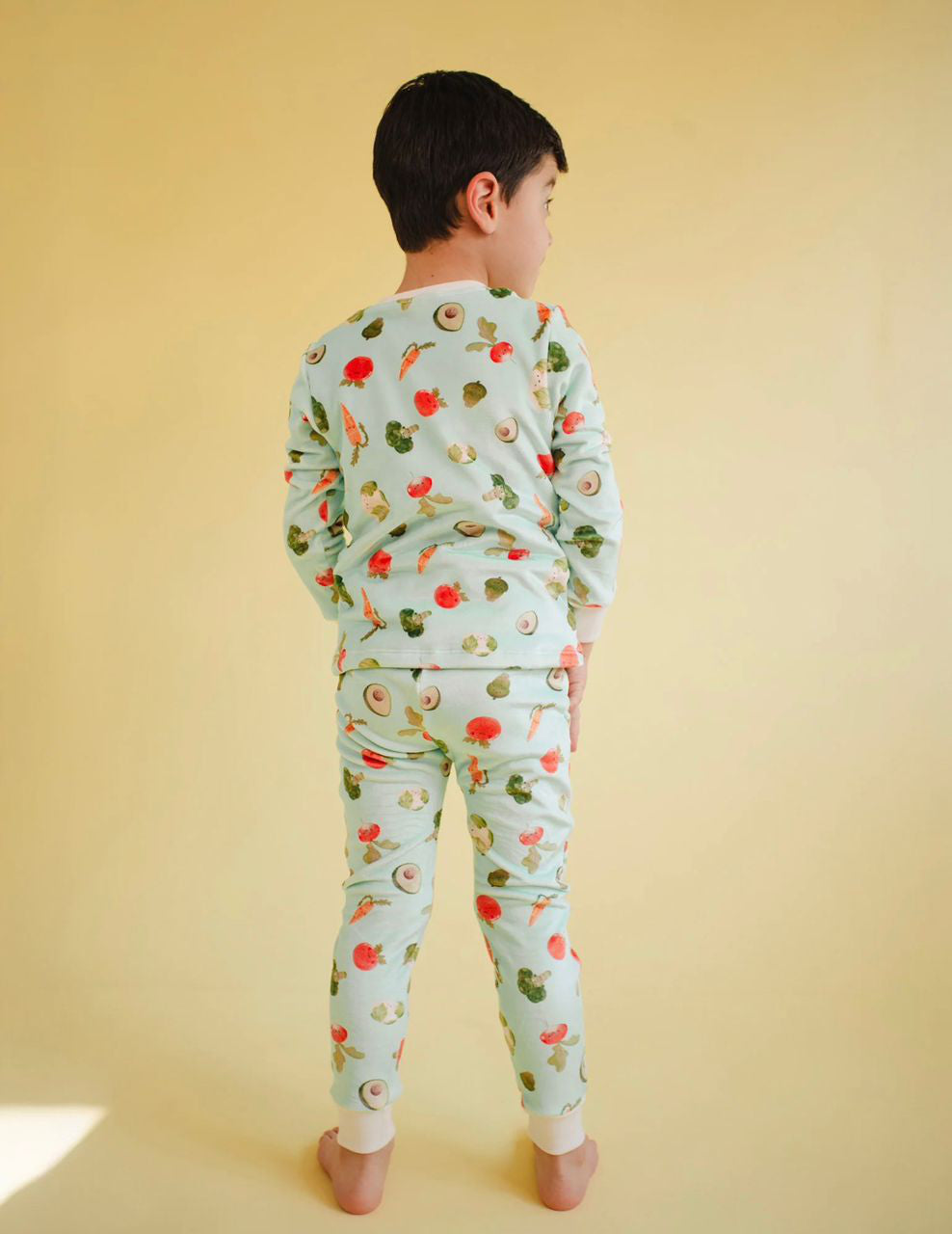 Pijama 2P Termica Festa Veggie Blue