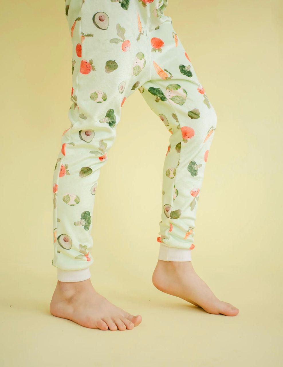 Pijama 2P Termica Festa Veggie Green