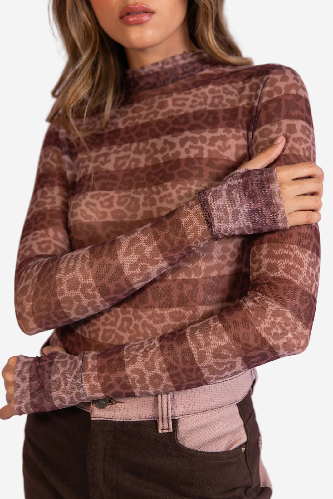 Top Mesh Wild Clay FLOW TOP Malva CO