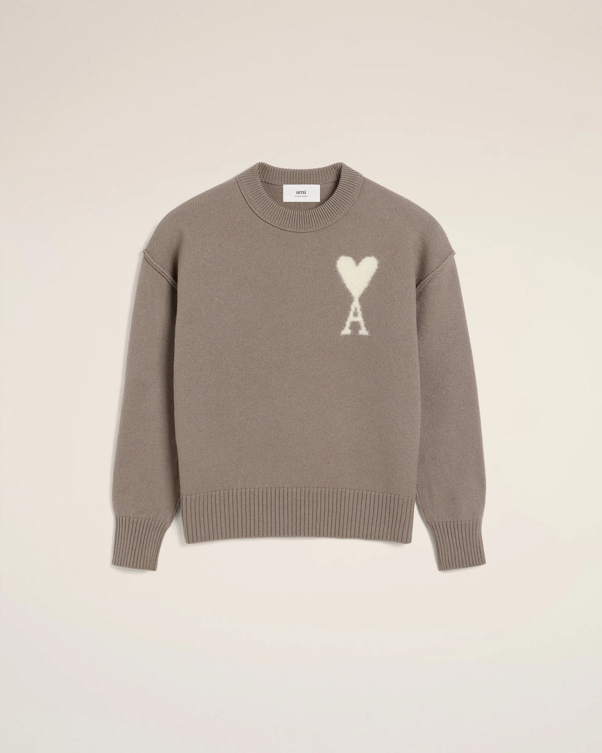 Sweater Ami De Coeur De Lana Topo