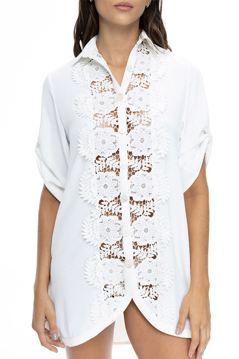 Camisa Con Bordado