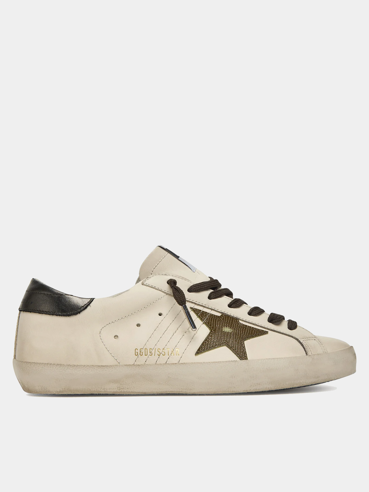 Tenis Golden Goose Super Star And Toe Cocco Print Hombre