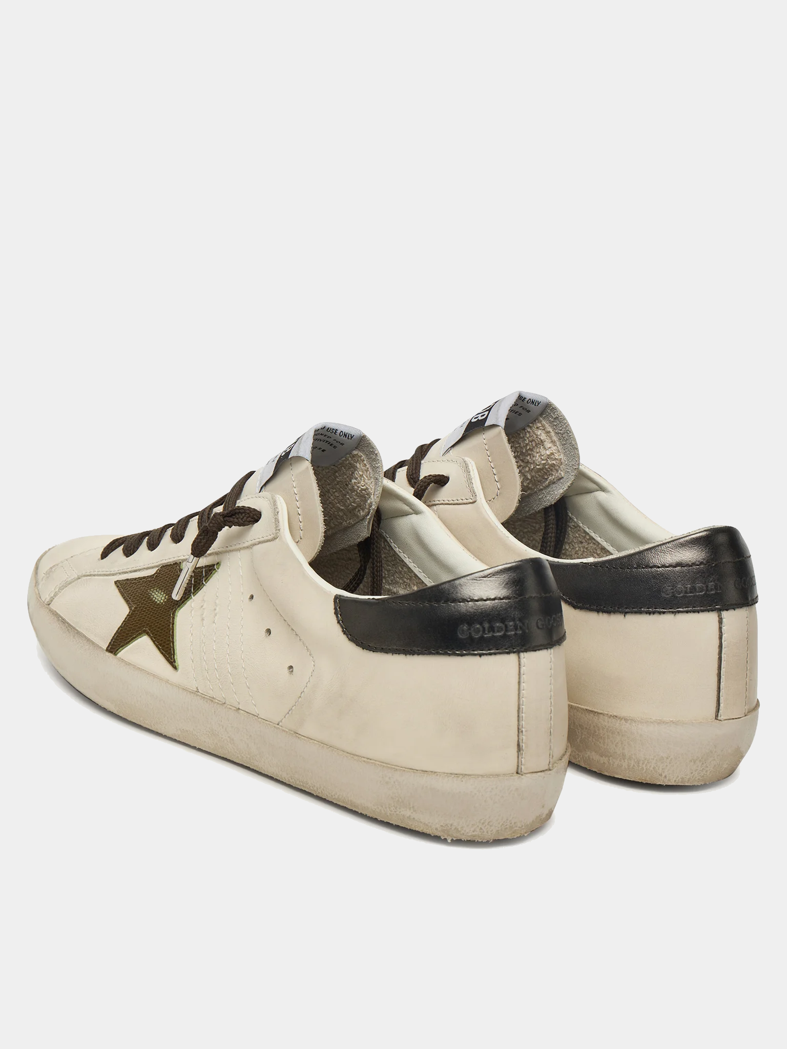 Tenis Golden Goose Super Star And Toe Cocco Print Hombre