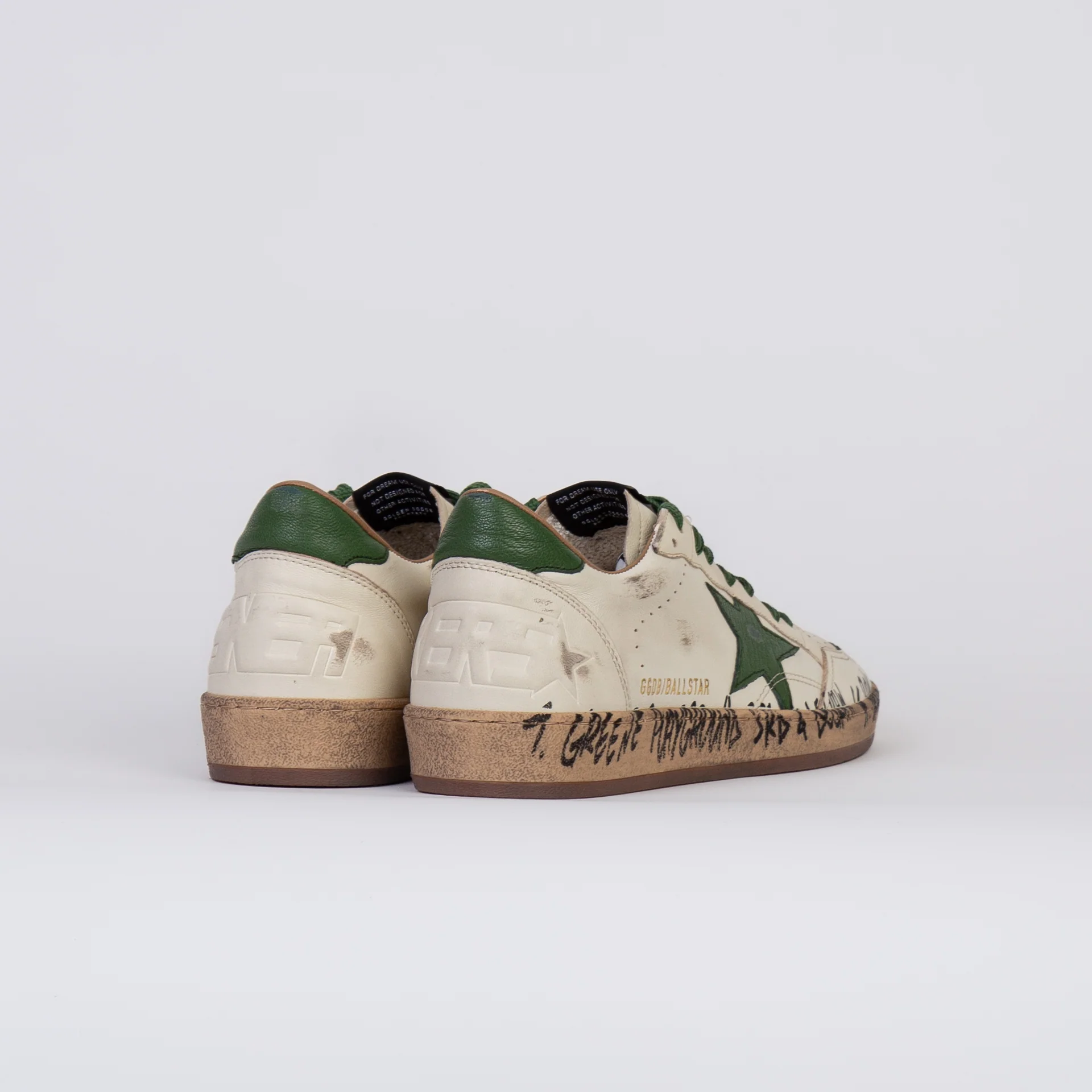 Tenis Golden Goose Ballstar Star And Heel Nappa Hombre