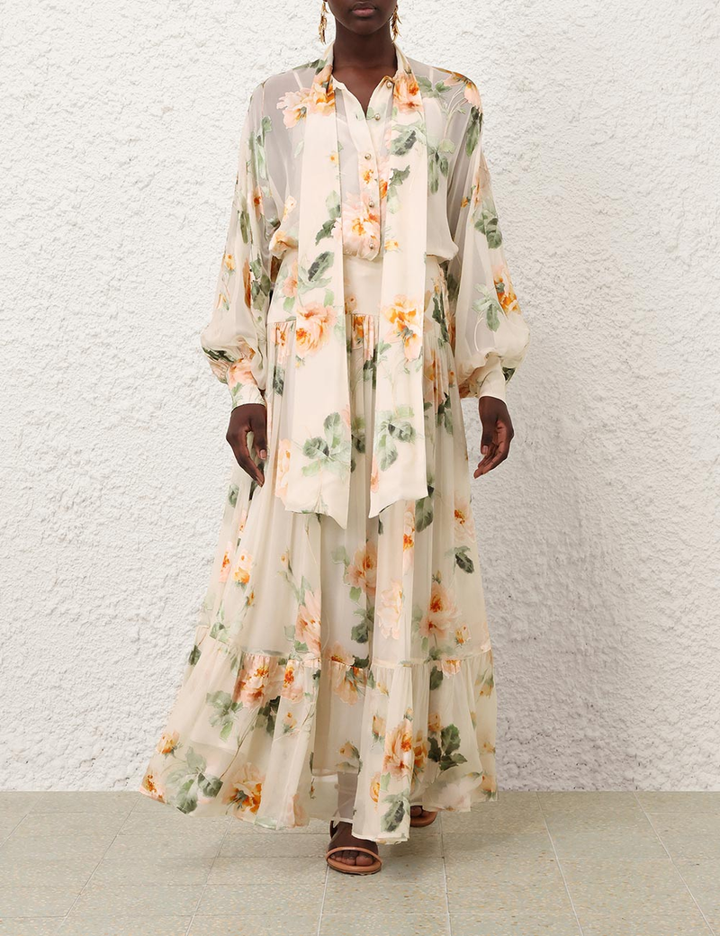 Midi Falda Carousel Burnout