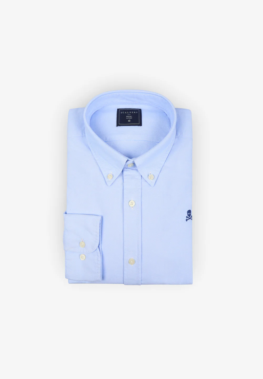 Camisa Oxford Calavera SCALPERS CAMISETAS Malva CO