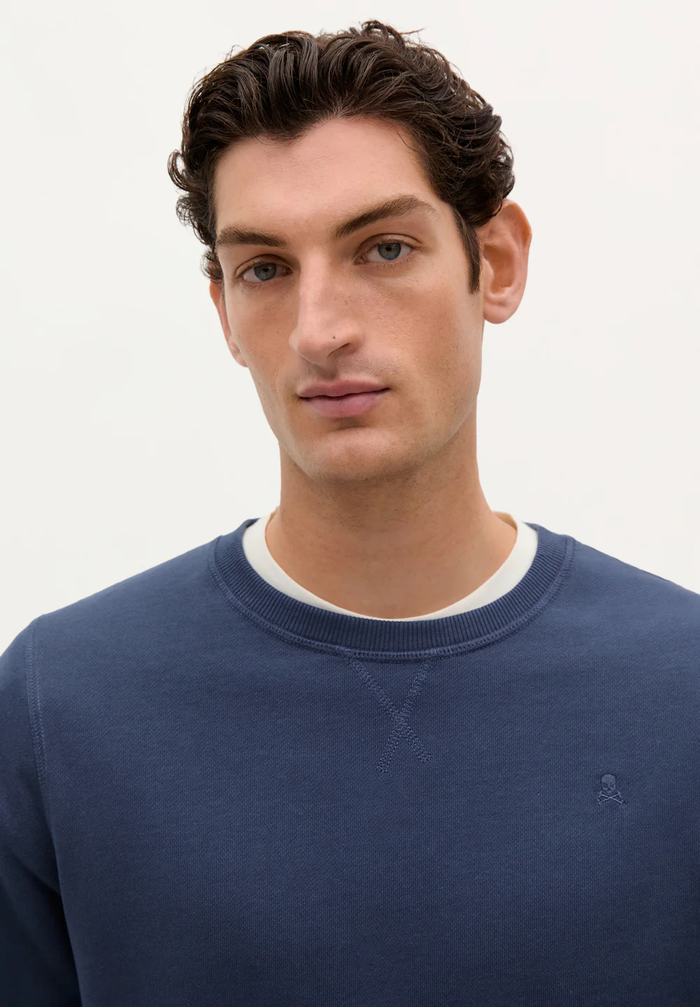 Jersey Bordado contraste