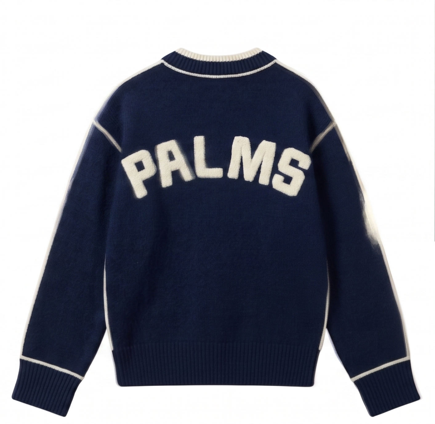 Jersey Crewneck Palms Knit