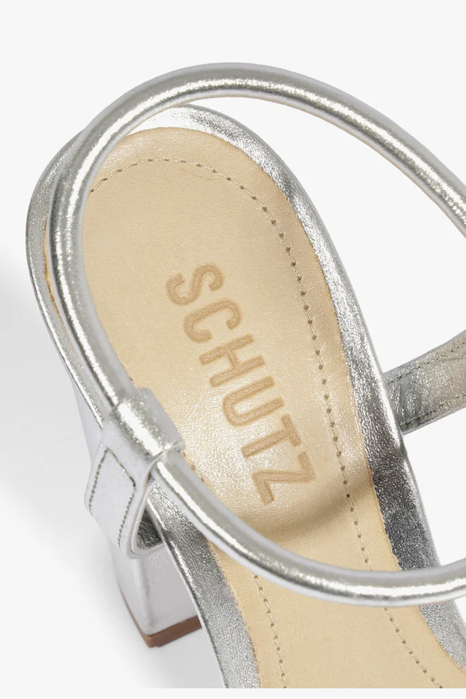 Sandalia De Piel Gimenez SCHUTZ SANDALIAS Malva CO