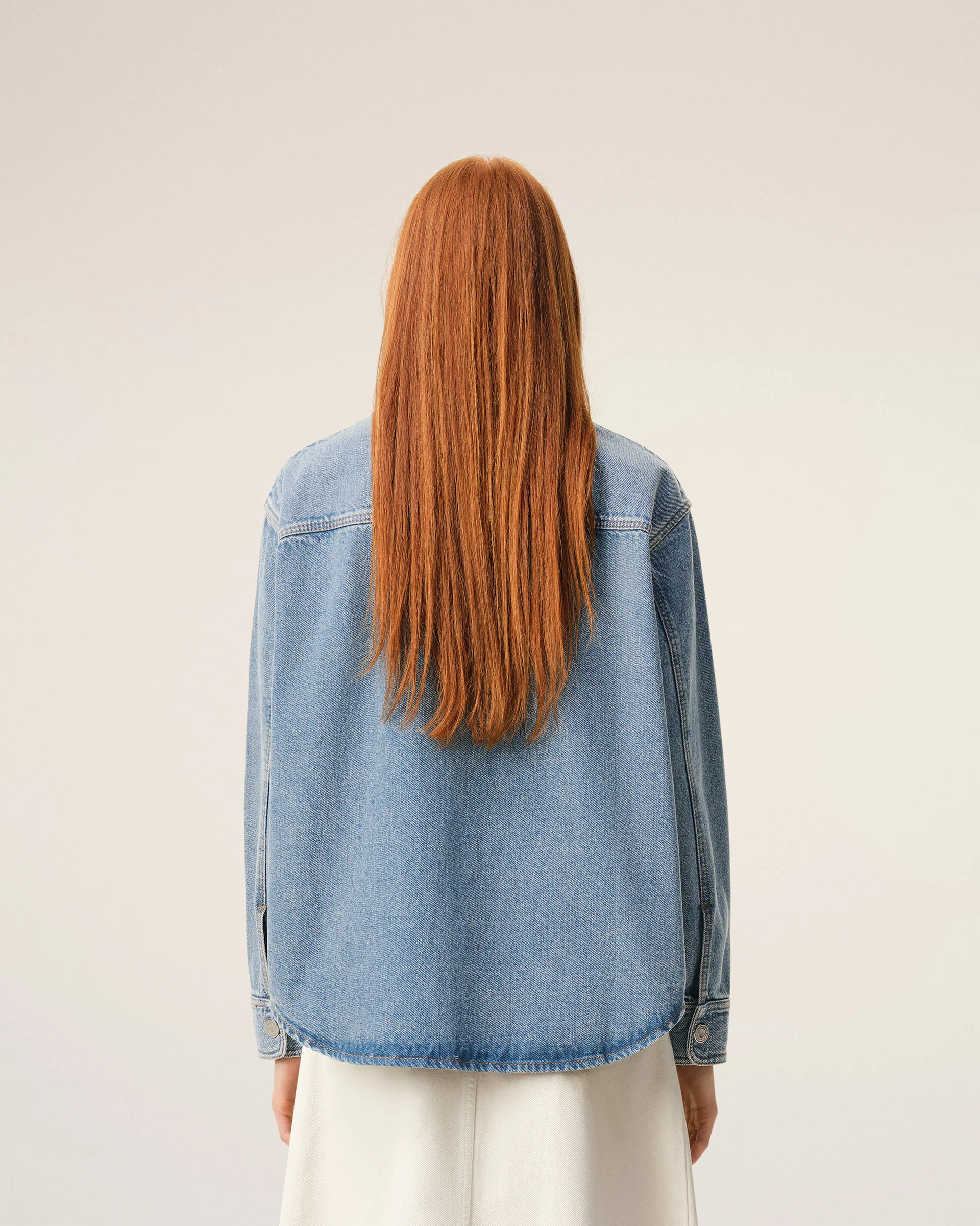 Camisa De Punto Azul De Algodón Ami De Coeur CAMISAS Malva CO