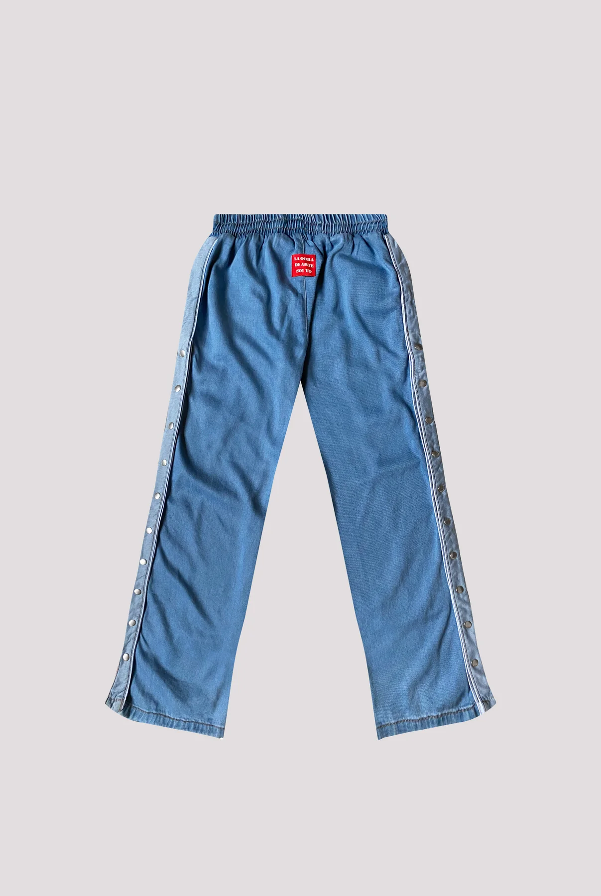 PANTALÓN CALATEA LA OBRA DE ARTE SOY YO JEANS & DENIM Malva CO