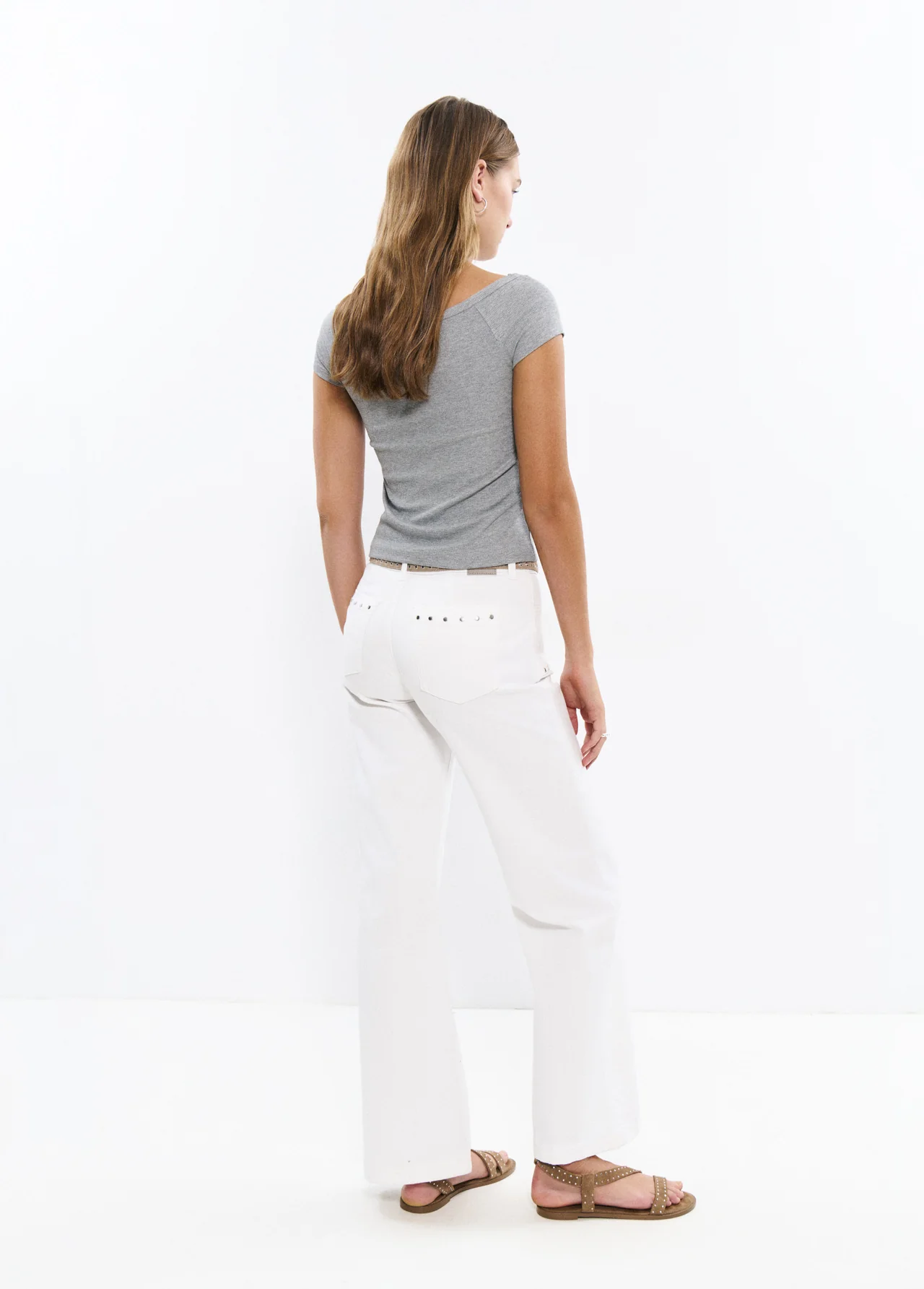 Pantalón Culotte Tachas
