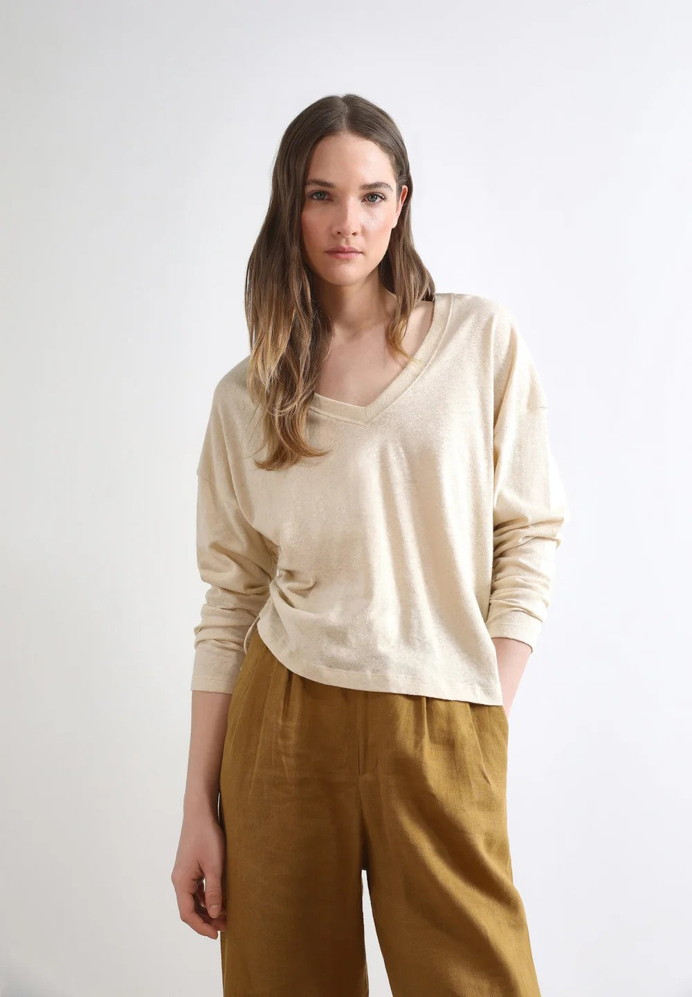 Sweater Ls Linen