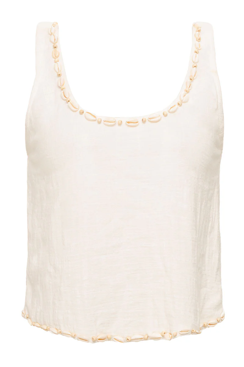 Crop Top Con Caracoles