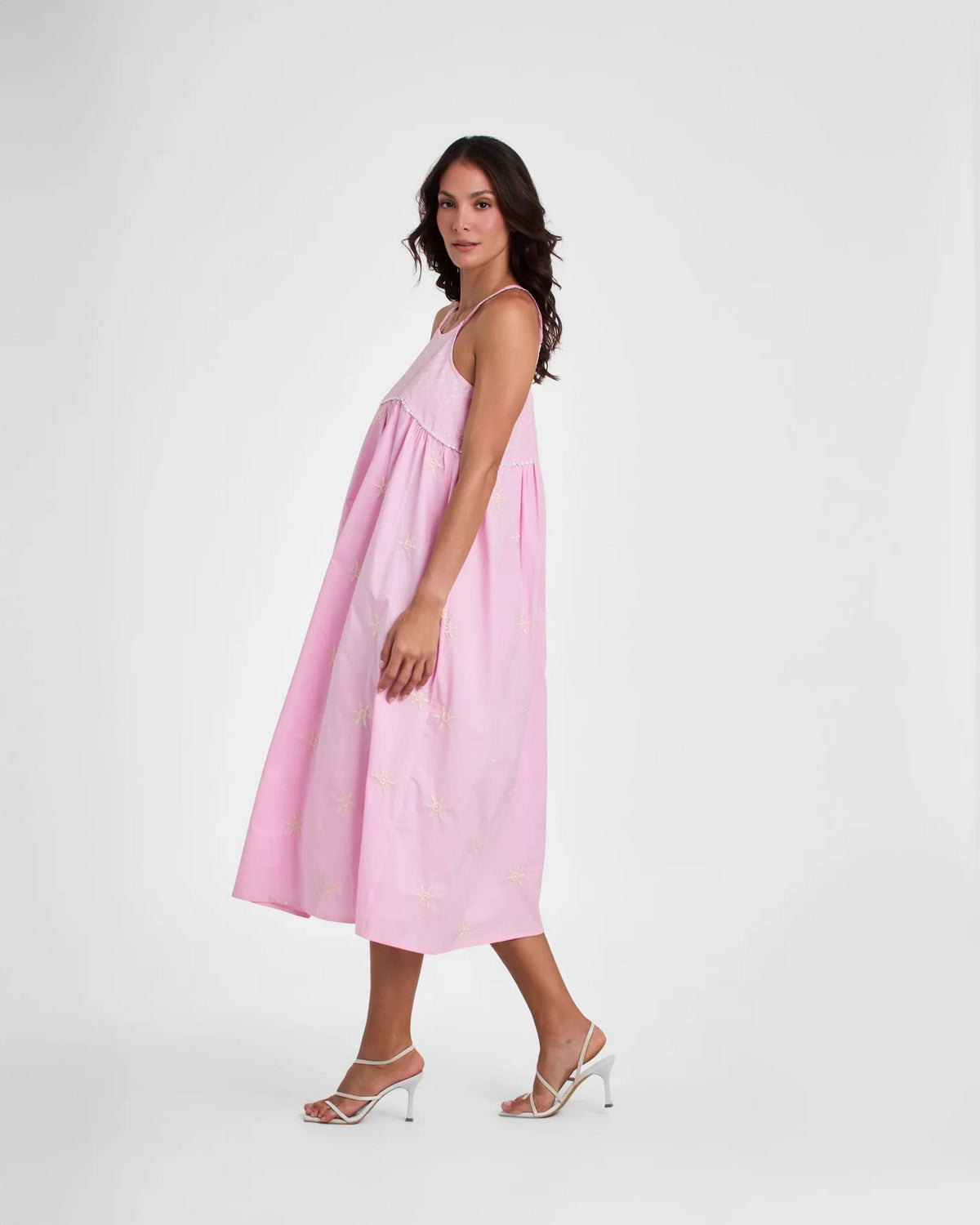 Midi Vestido Bruna LA VI BY MAJO MIDI VESTIDOS Malva CO