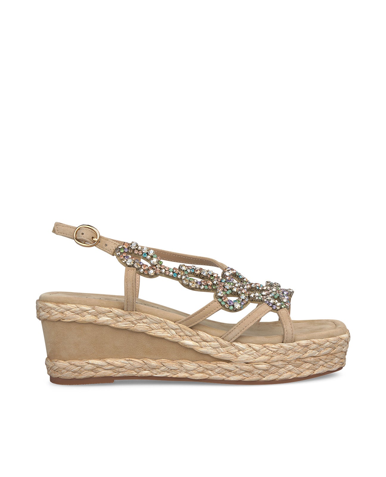 Sandalia Suede Sand