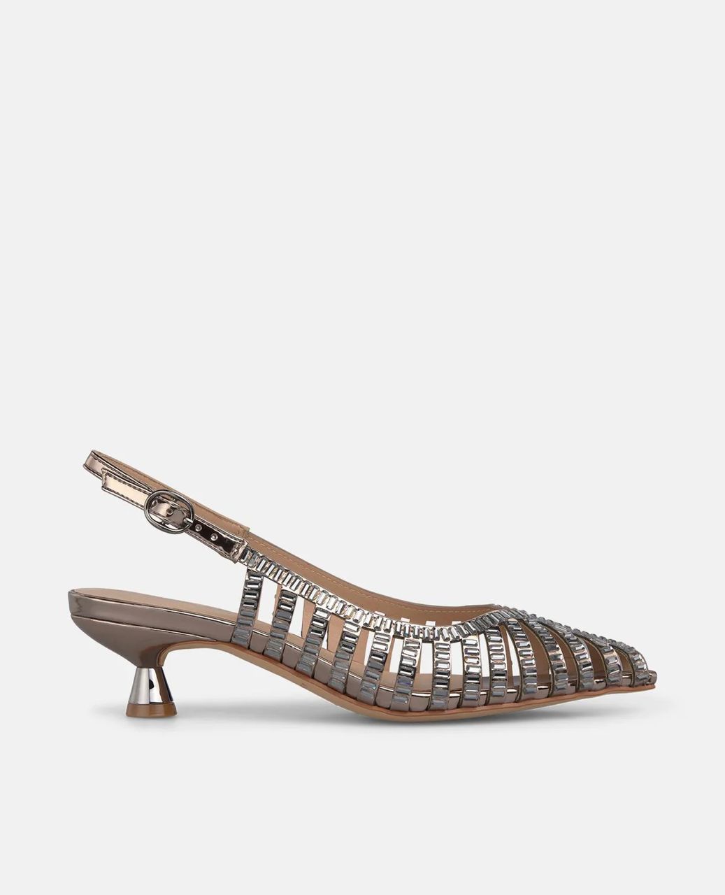 Zapato Destalonado Tacon Kitten