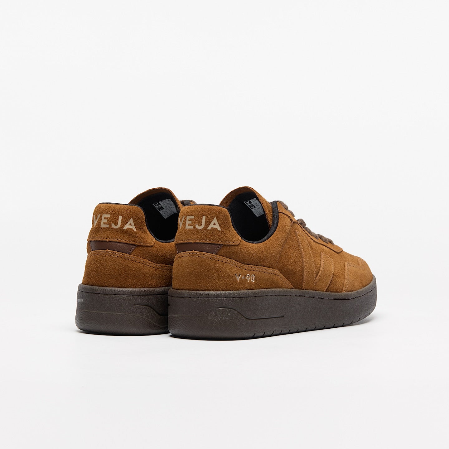 Tenis Veja De Hombre V-90 Suede Full Cognac Eagle