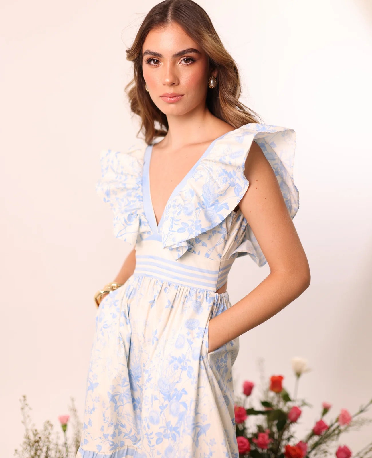 Maxi Vestido Dreamy Floral