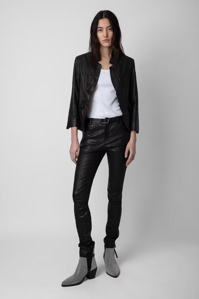 Chaqueta Cuir Froisse
