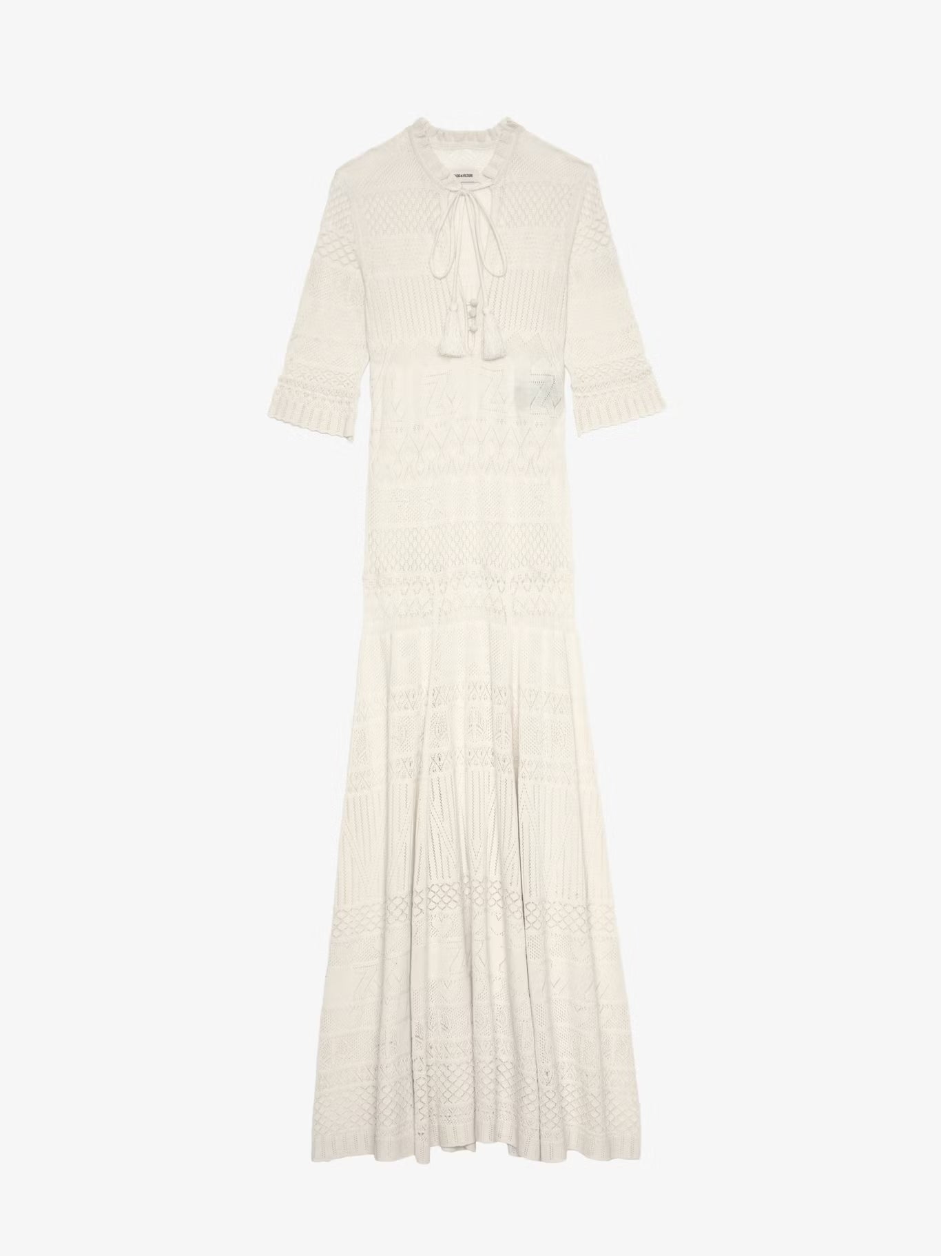 Vestido Memphis Co Pointelle