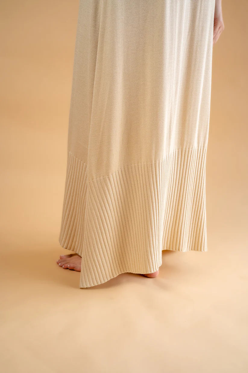 Vestido Raiz Beige VESTIDOS Y SETS Malva CO