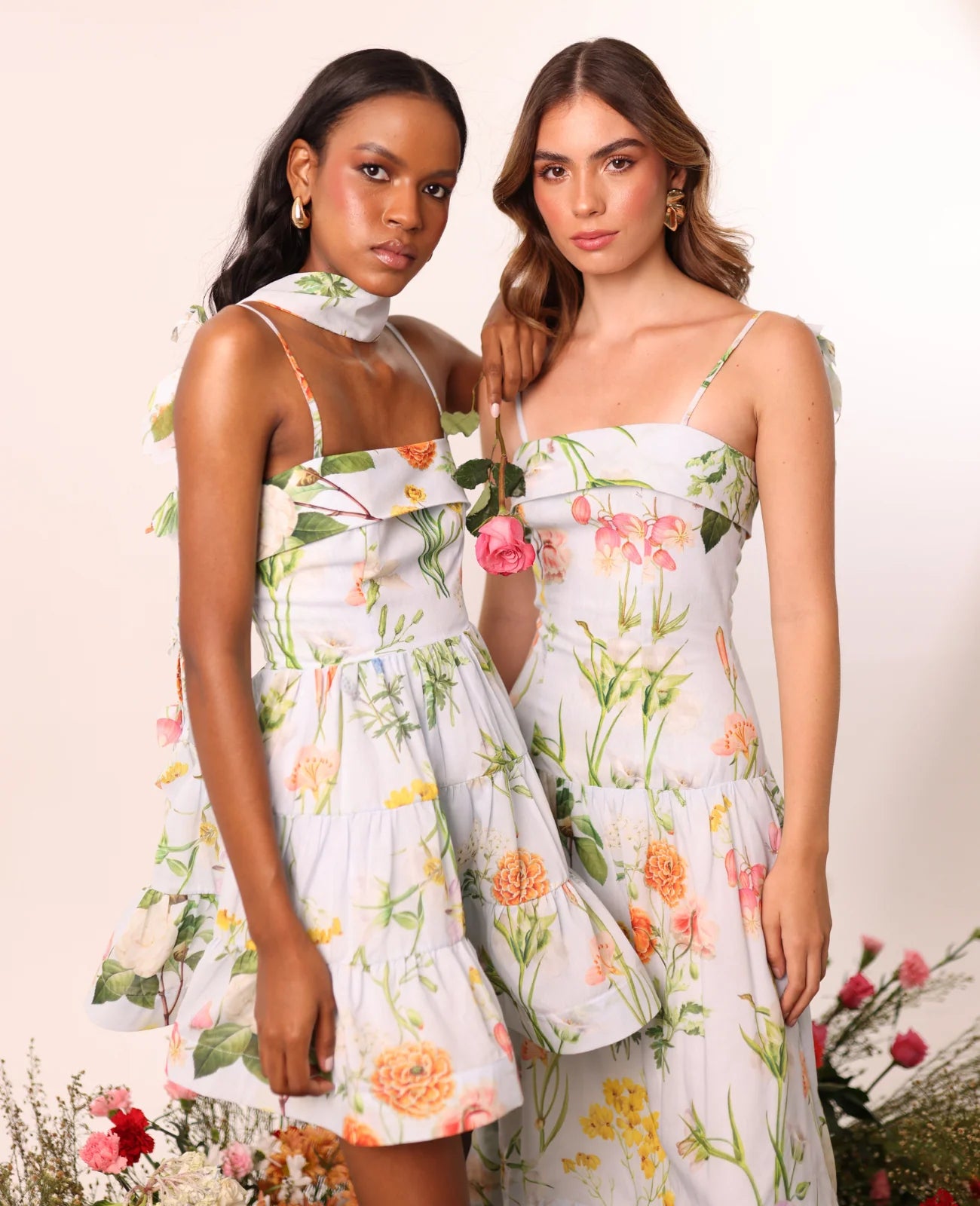 Mini Vestido Rosely Floral