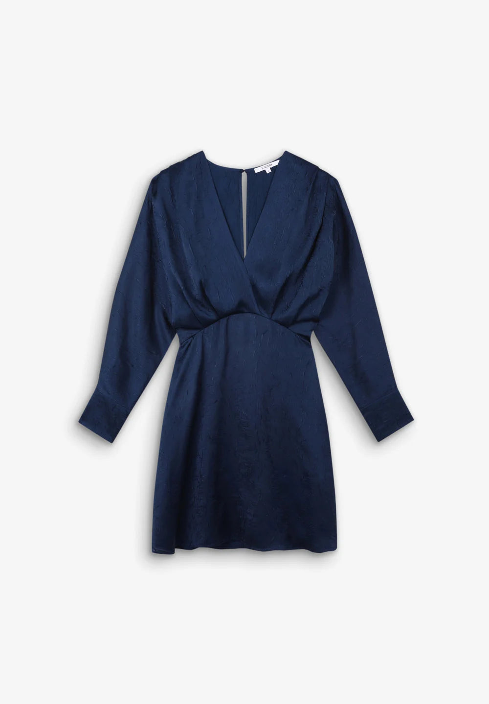 Vestido Saten Crinkle