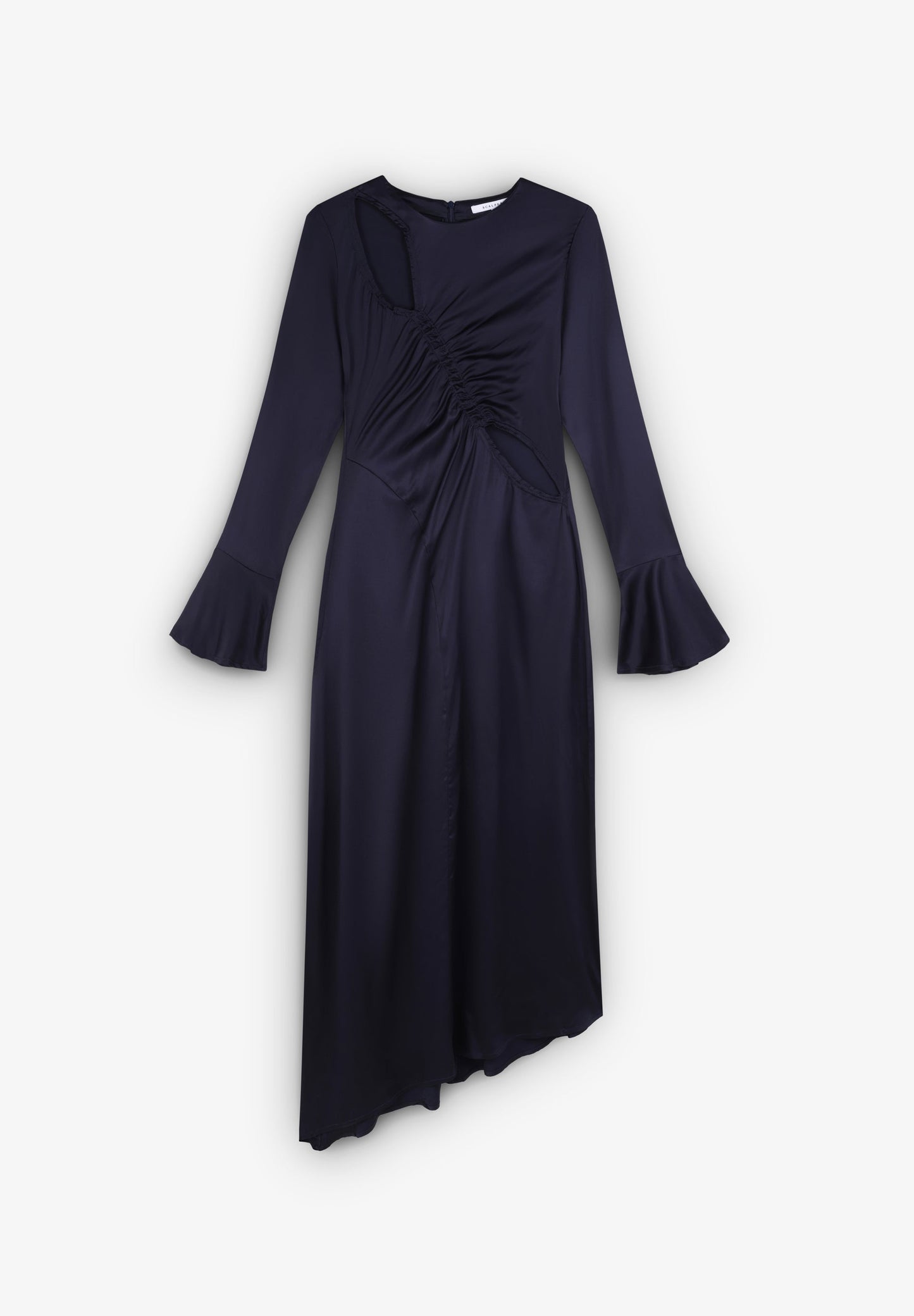 Vestido Op Satin Cut Out