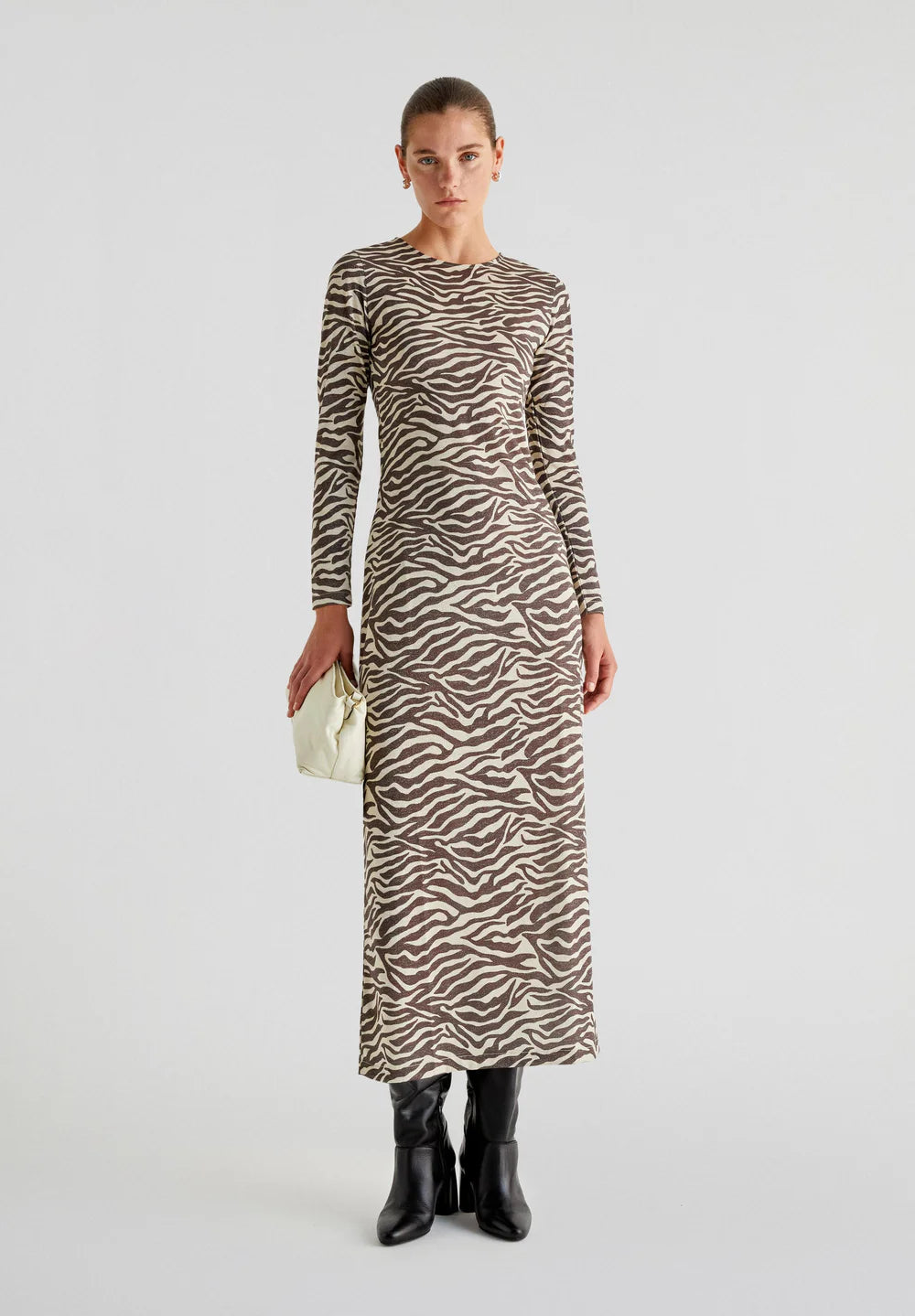 Vestido Animal Lurex