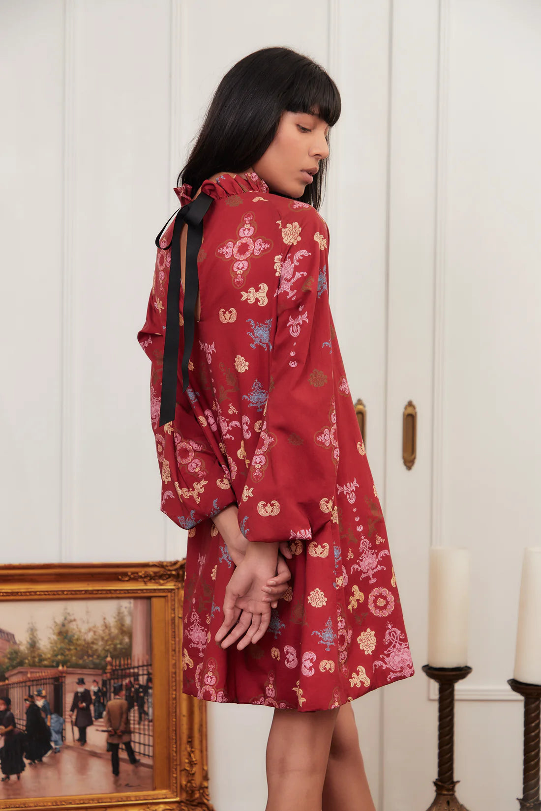 Vestido Grosella Roja