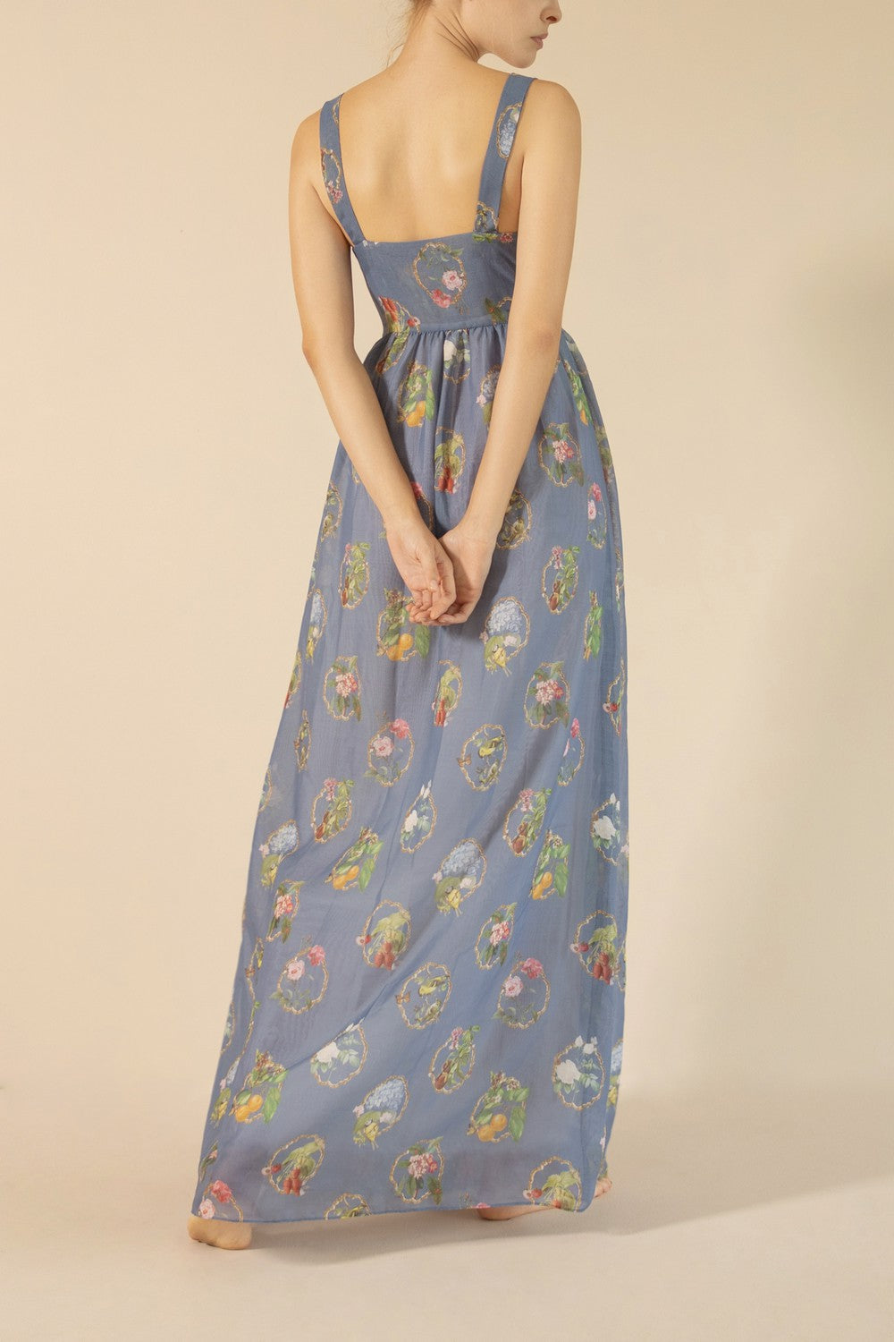 Vestido Jengibre Mademoiselle Rose