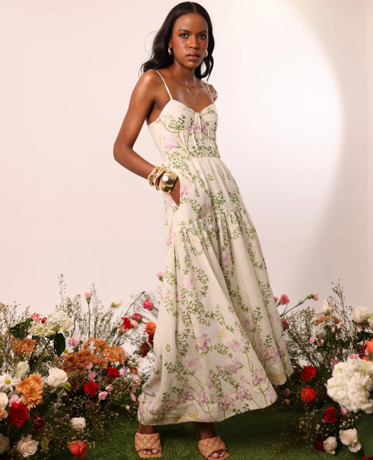 Maxi Vestido Marie Floral