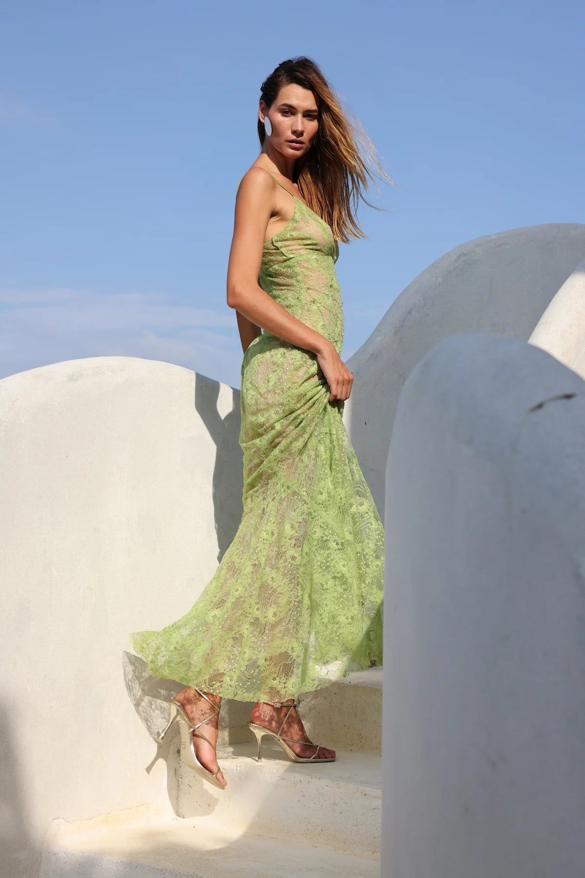 Vestido Marino Lace