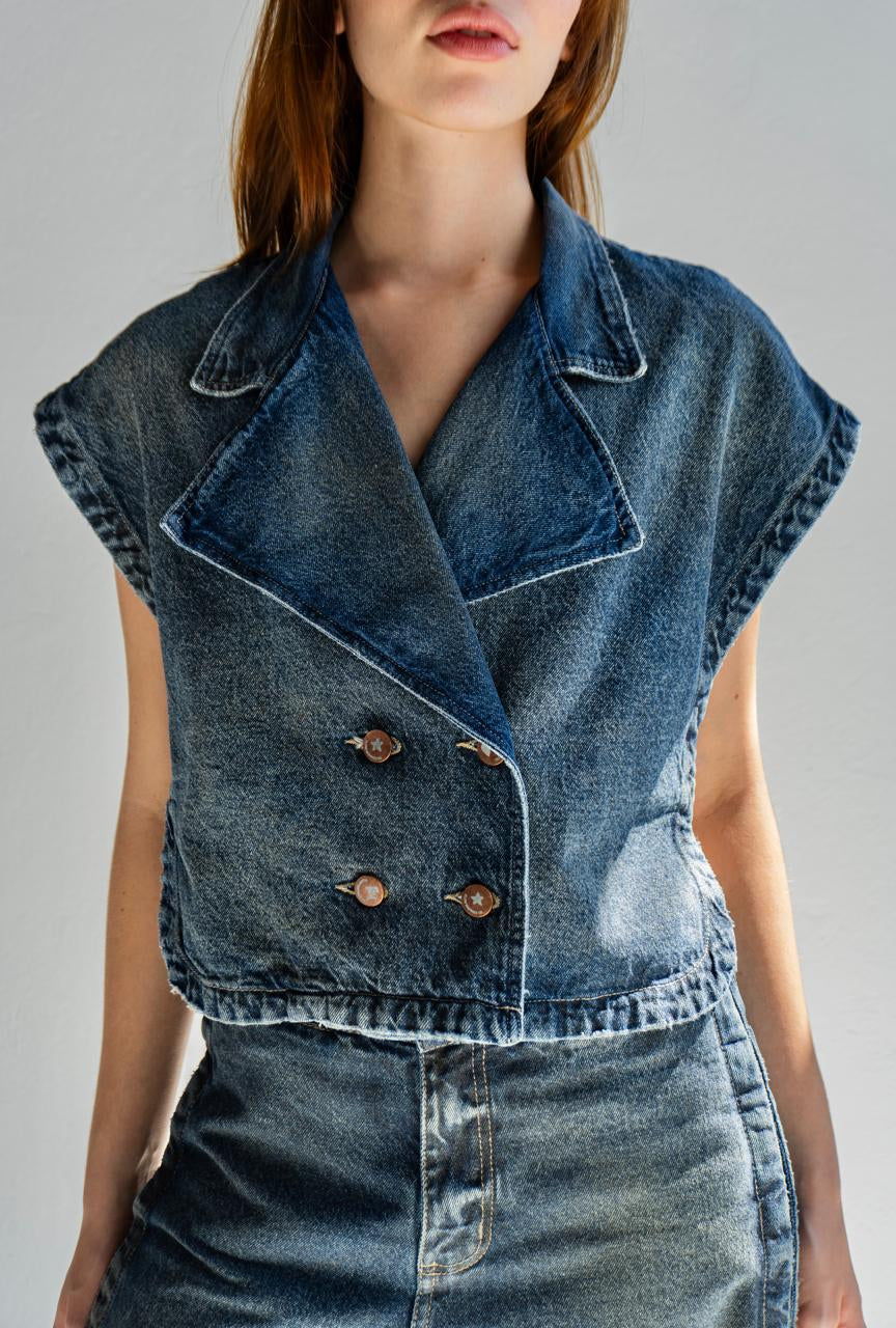 Chaleco Midnigth Denim