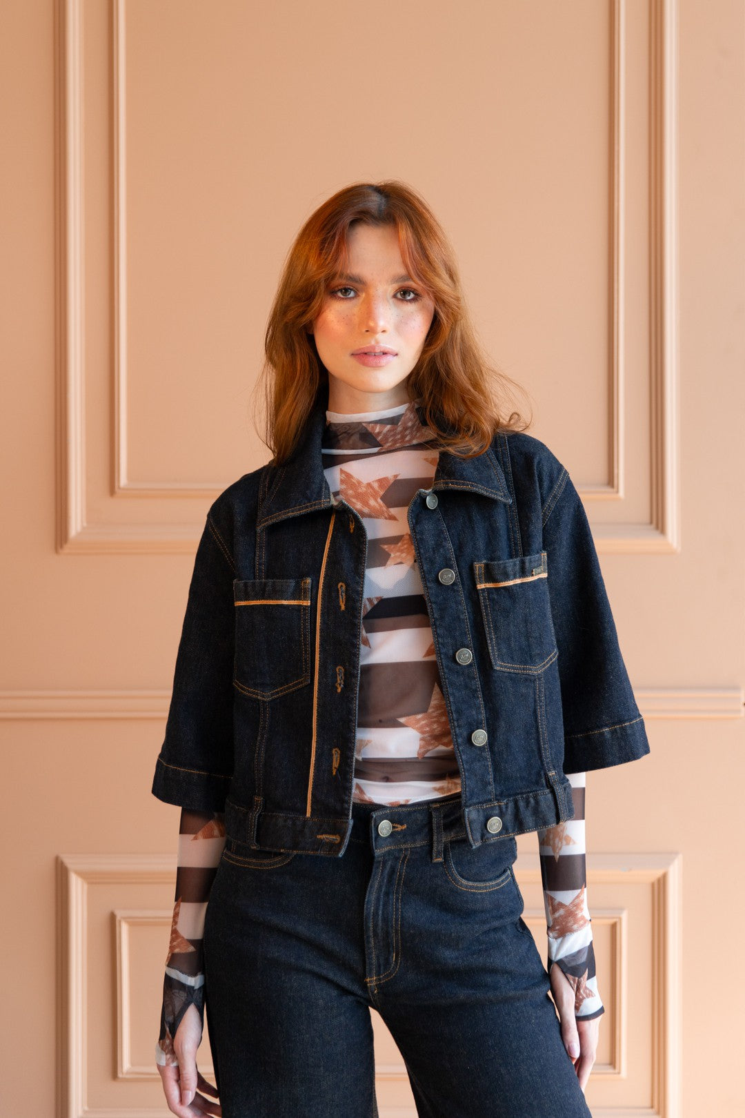 Chaleco Selvedge