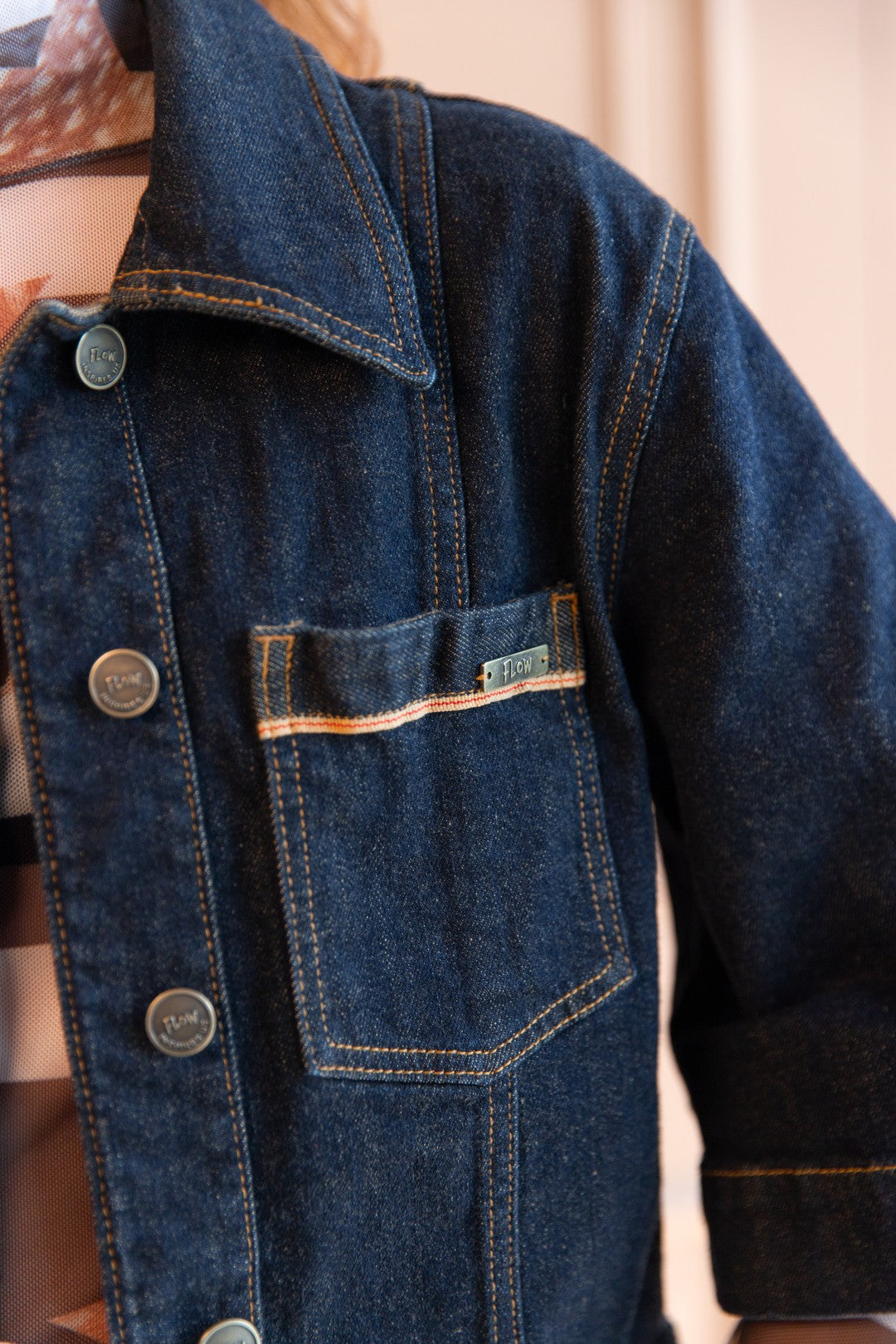 Chaleco Selvedge