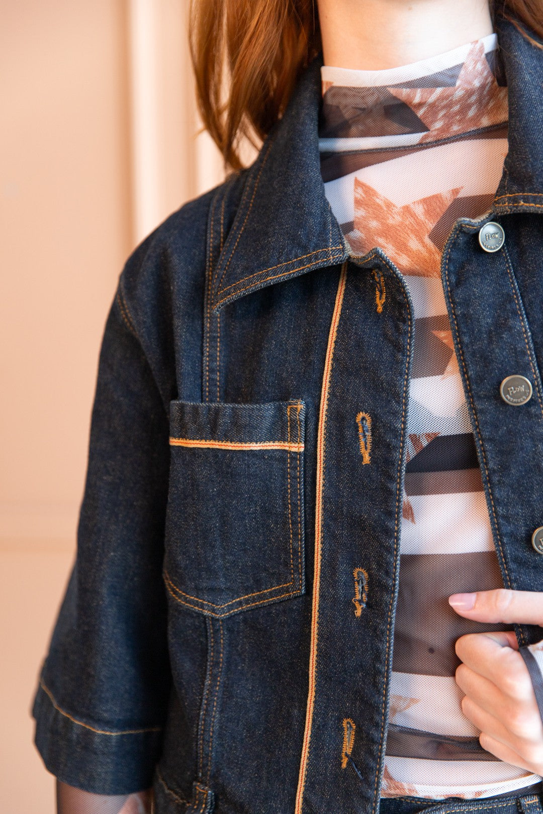 Chaleco Selvedge