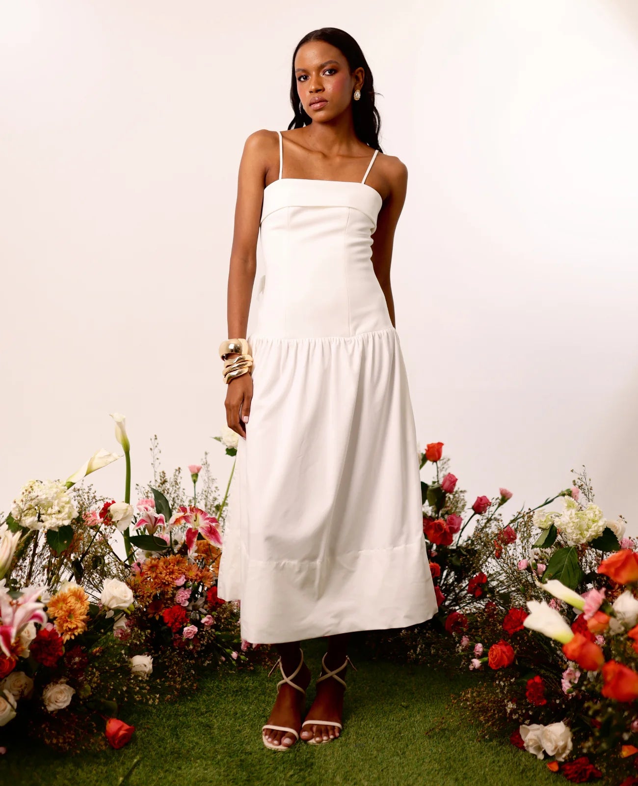 Midi Vestido Silky